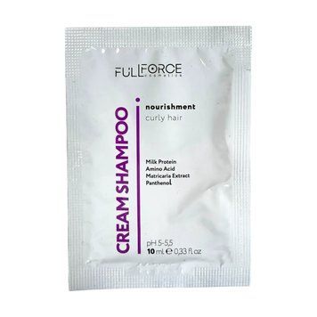 Full Force Шампунь-крем живильний Hair Cream-shampoo Nourishment curly hair 10 FF00044-4 фото