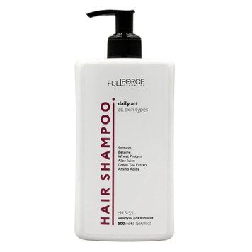 Full Force Шампунь щоденний Hair Shampoo Daily act all skin types 500 FF00001-3 фото