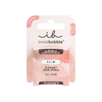 Резинка-браслет для волосся invisibobble SLIM Pink Monocle. 8973 мерехтливий рожевий INVBL033 фото