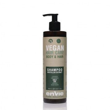 Envie Vegan Шампунь+гель 2в1 для щоденного використання 500 мл EN866 фото