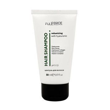 Full Force Шампунь об'єм Hair Shampoo Volumizing with hyaluronic 50 FF00071-1 фото