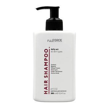 Full Force Шампунь щоденний Hair Shampoo Daily act all skin types 300 FF00001-2 фото