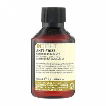 Insight Anti-Frizz Hair Hydrating Shampoo Шампунь зволожуючий для всіх типів волосся 100мл Ins0053 фото