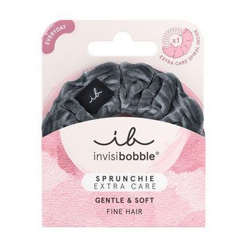 Резинка-браслет для волосся invisibobble SPRUNCHIE EXTRA CARE Soft as Silk 1249 сірий INVBL004 фото