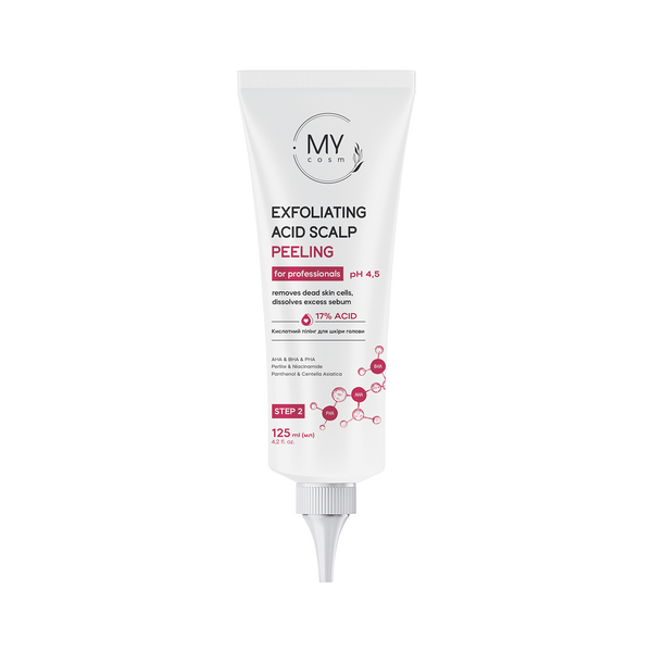 My Cosm Кислотний пілінг для шкіри голови Professional, 125 ml MC0041 фото