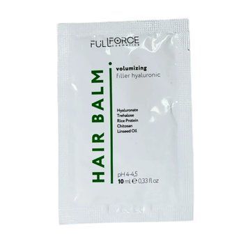 Full Force Бальзам об'єм Hair Balm Volumizing filler hyaluronic 10 FF00072-4 фото